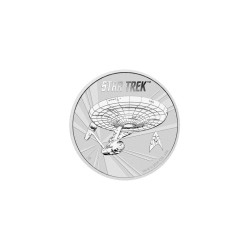 Stříbrná mince 1 Oz Star Trek U.S.S. Enterprise 2016