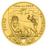 Zlatá mince 1/4 Oz Český Lev 2020 Proof