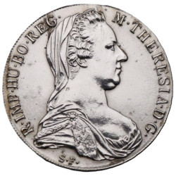 Stříbrný Levantský Tolar 28...