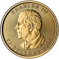 Zlatá mince 1/2 Oz Maple Leaf různé roky