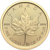 Zlatá mince 1/2 Oz Maple Leaf různé roky