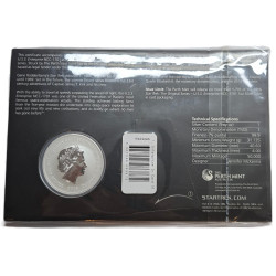 Stříbrná mince 1 Oz Star Trek U.S.S. Enterprise 2016