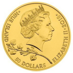 Zlatá mince 1 Oz Český Lev 2018 BK