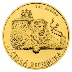 Zlatá mince 1 Oz Český Lev...