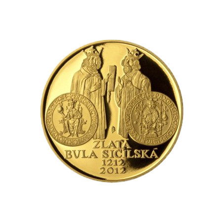 Zlatá mince 1 Oz Zlatá bula sicilská 2012 Proof