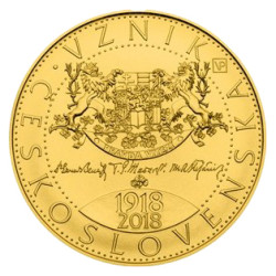 Zlatá mince 1 Oz 10 000 Kč...