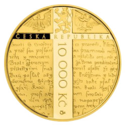 Zlatá mince 1 Oz Jan Hus 2015 Proof