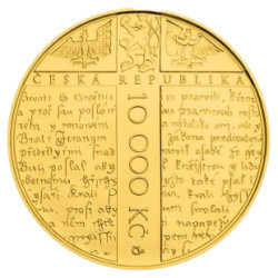 Zlatá mince 1 Oz Jan Hus 2015 Standard