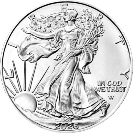Stříbrná mince 1 Oz American Eagle 2026