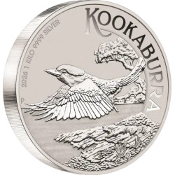 Stříbrná mince 1 Kg Kookaburra 2026