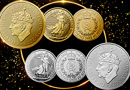 Zlaté mince s králem Charlesem III. s korunou se blíží k vyprodání!